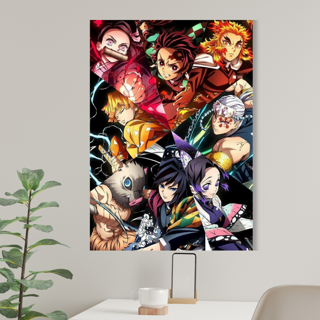 Demon Slyaer Anime wall poster